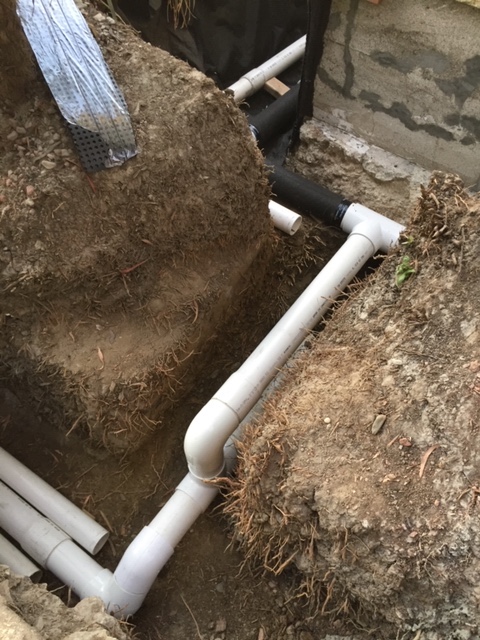 Step Foundation Drainage Change In Elevation