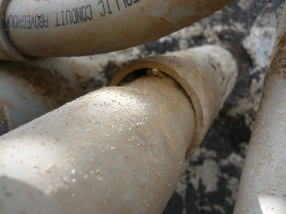 Electrical Conduit Crawl Space Leaks