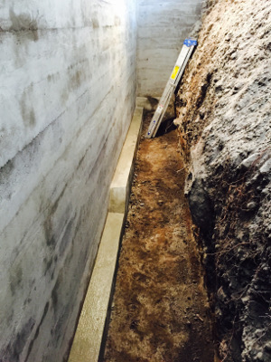 Foundation footings detailing