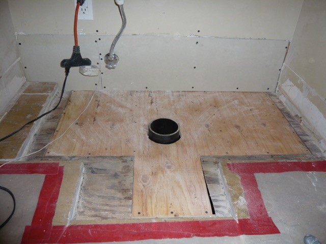Toilet flange creating water damage, mold, bacteria, and viruses